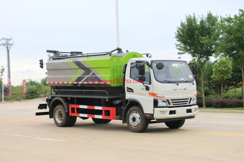 江淮骏铃高压清洗吸污车