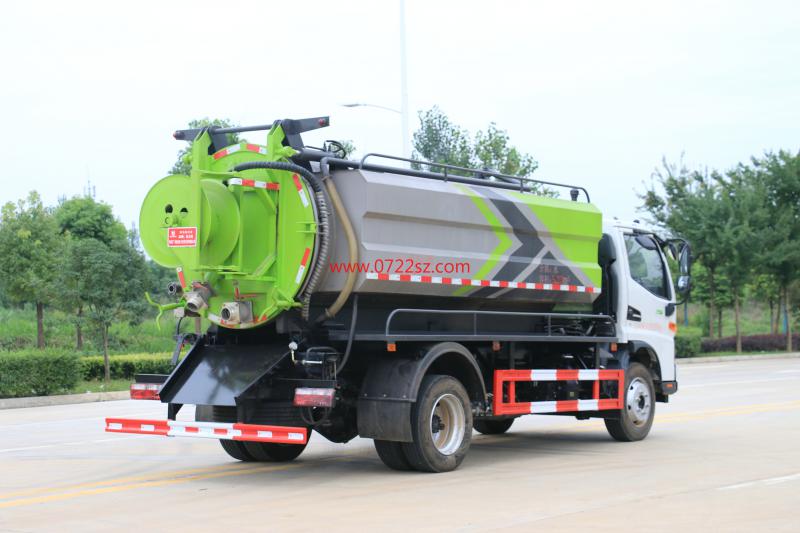 江淮骏铃高压清洗吸污车