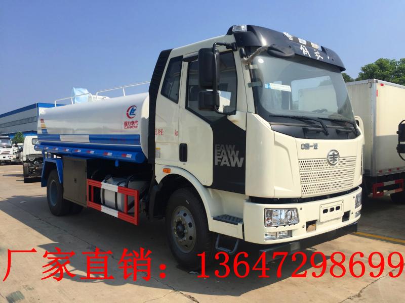 解放J6 12方洒水车