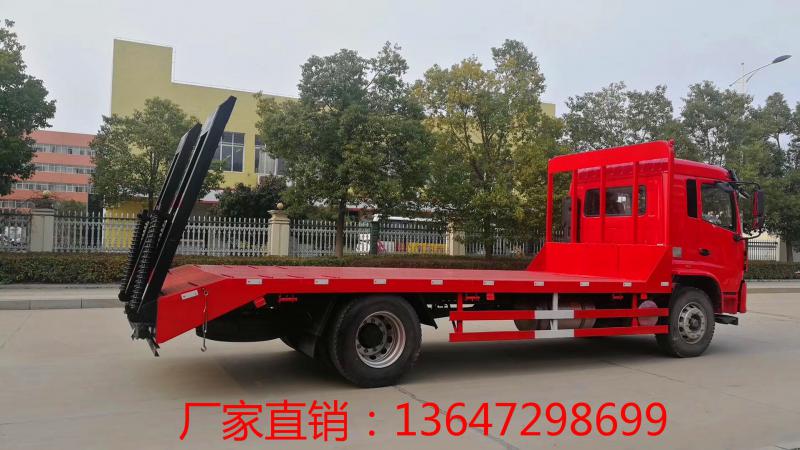 上汽红岩单桥平板运输车