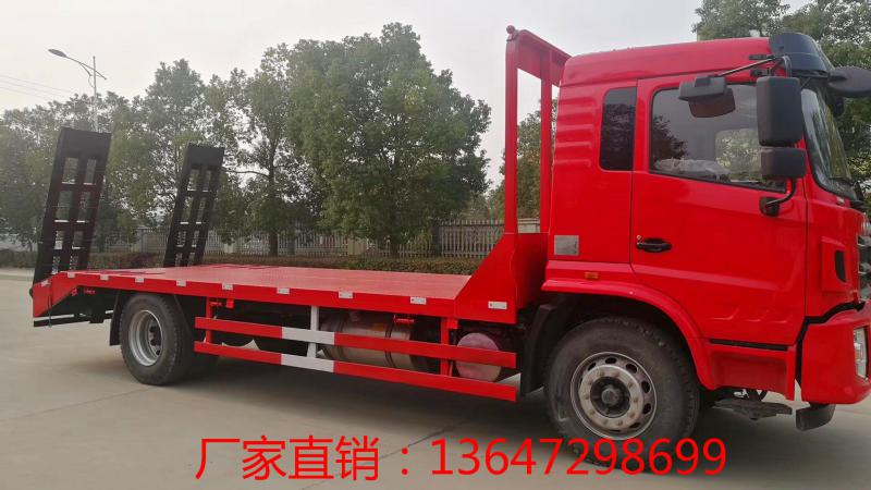 上汽红岩单桥平板运输车