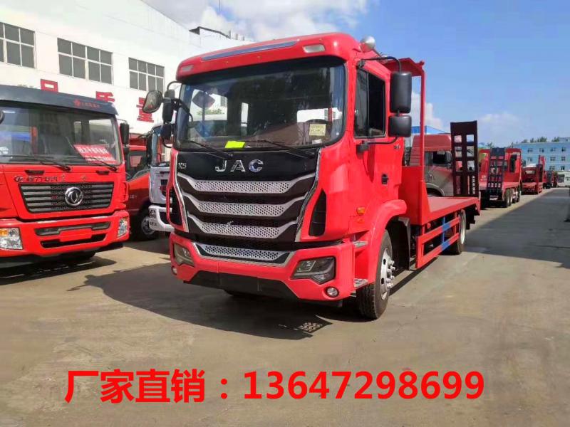 国六江淮K5单桥平板运输车