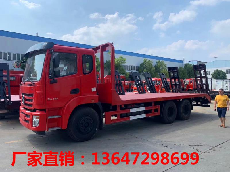国六东风锦程后八轮平板拖车