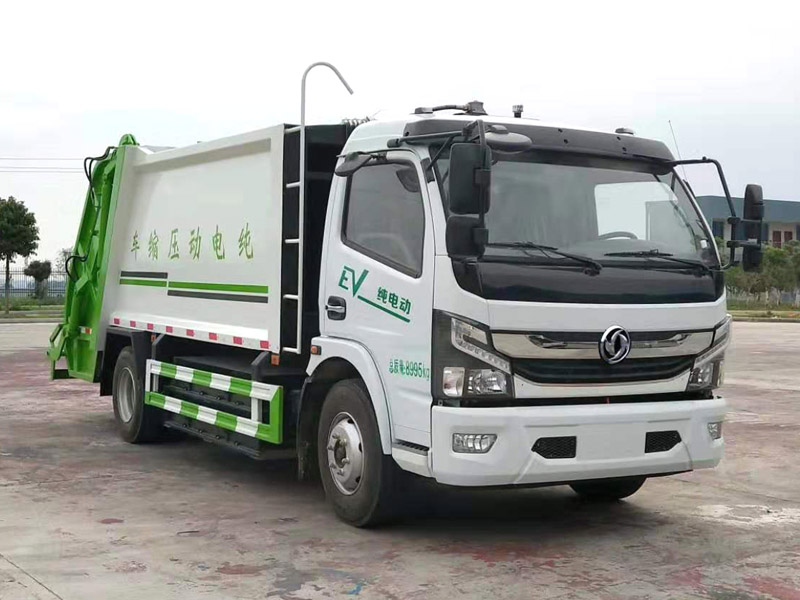 东风多利卡电动压缩式垃圾车