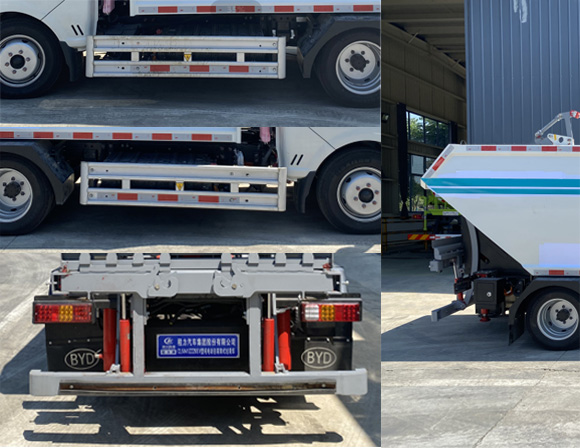 BYD纯电动自装卸式垃圾车