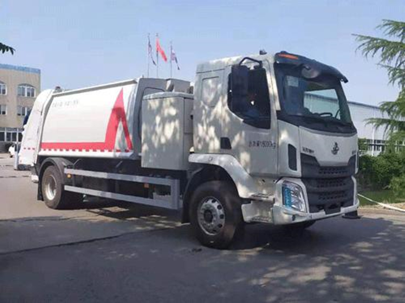 开瑞牌纯电动压缩式垃圾车