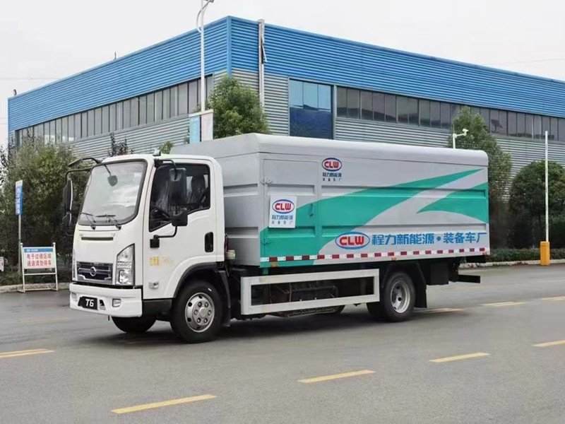 纯电动垃圾桶转运车-新能源垃圾桶运输车