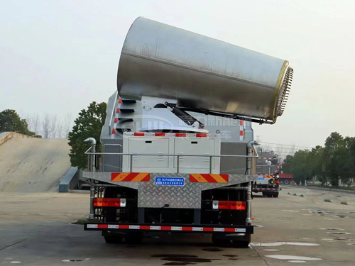 解放纯电动10方抑尘车