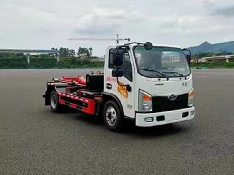 豪曼蓝牌电动钩臂车
