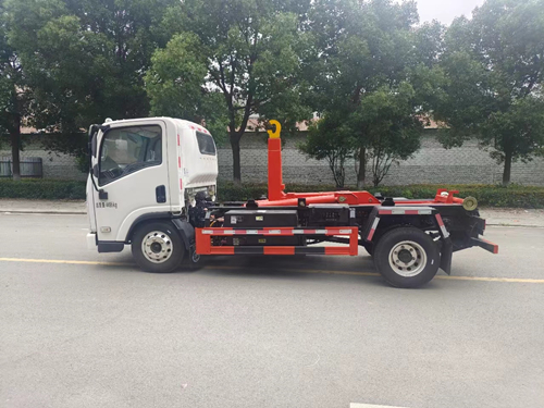 三环纯电动勾臂车