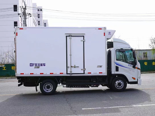 大运电气混合动力冷藏车