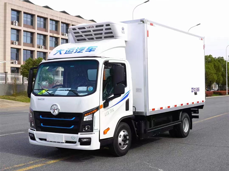 大运电气混合动力冷藏车