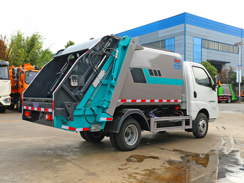 飞碟3方纯电动压缩垃圾车