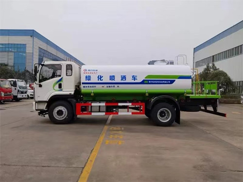 陕汽12方纯电动洒水车