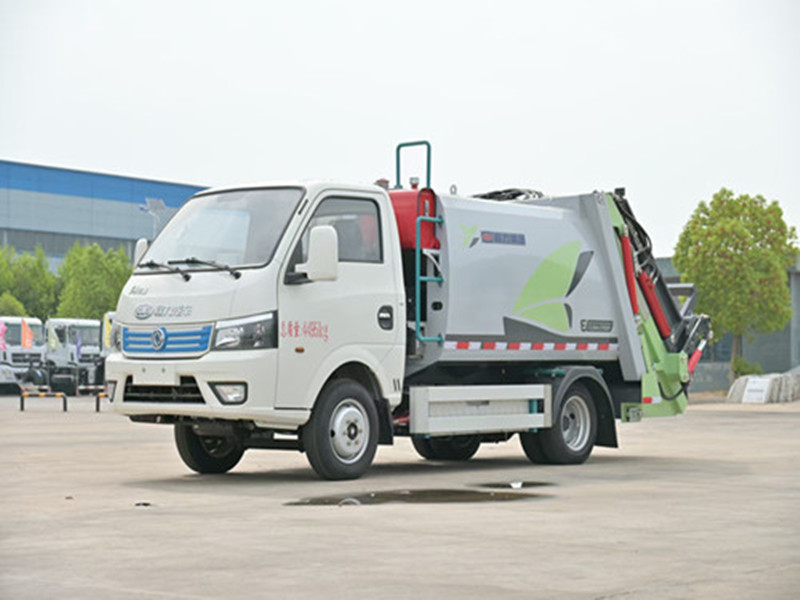 4方纯电动压缩式垃圾车-4方可上京牌电动压缩式垃圾车
