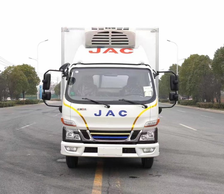 JAC江淮油电混动绿牌4.2米新能源冷藏车