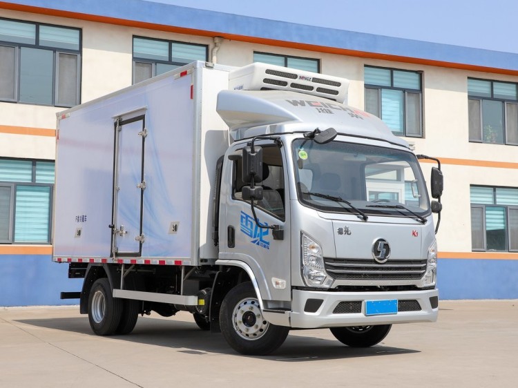 冷藏车_4.2米蓝牌冷藏车_陕汽德龙K1冷藏车（潍柴160马力）价格-冷藏车生产厂家