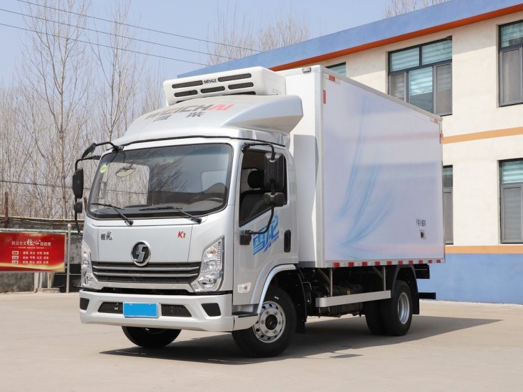 冷藏车_4.2米蓝牌冷藏车_陕汽德龙K1冷藏车（潍柴160马力）价格-冷藏车生产厂家