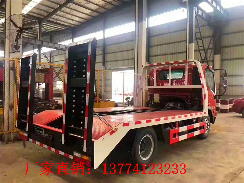 大运蓝牌不超重平板运输车