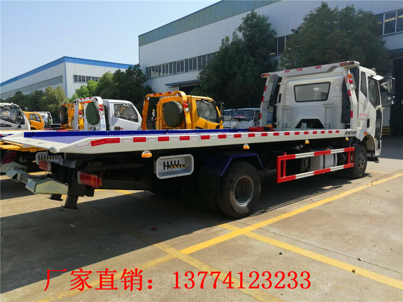 解放j6单桥清障车