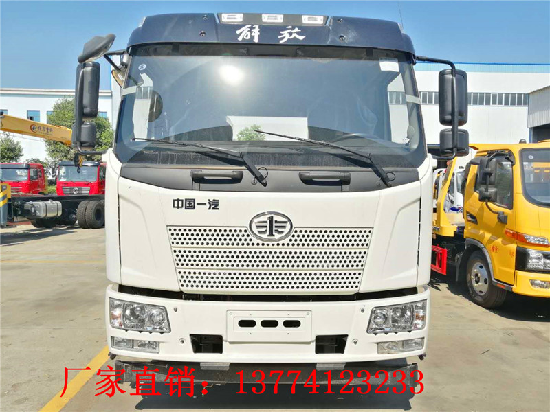 解放j6单桥清障车