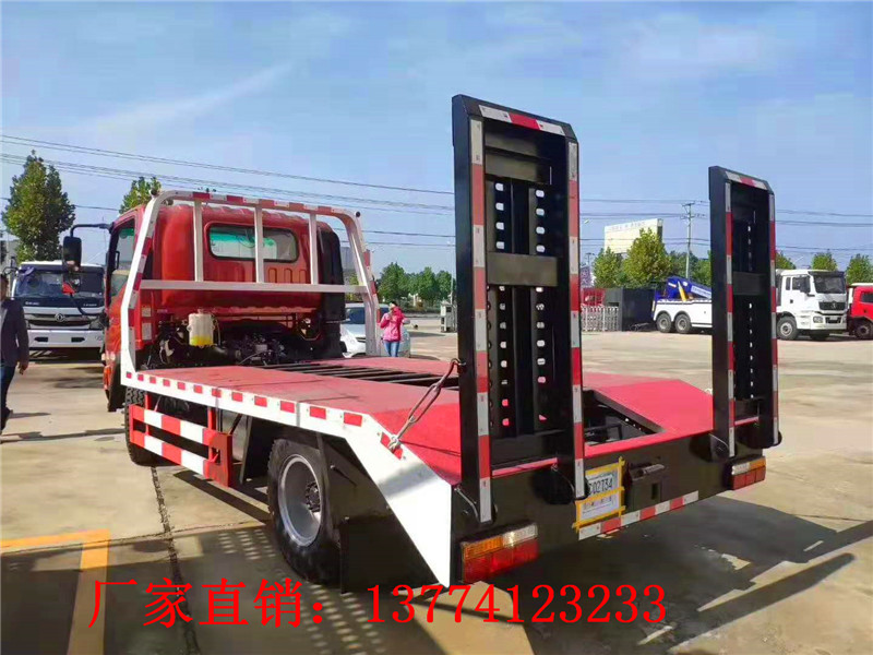 大运蓝牌不超重平板运输车