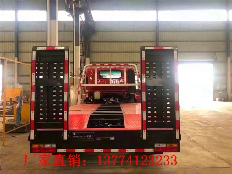 大运蓝牌不超重平板运输车