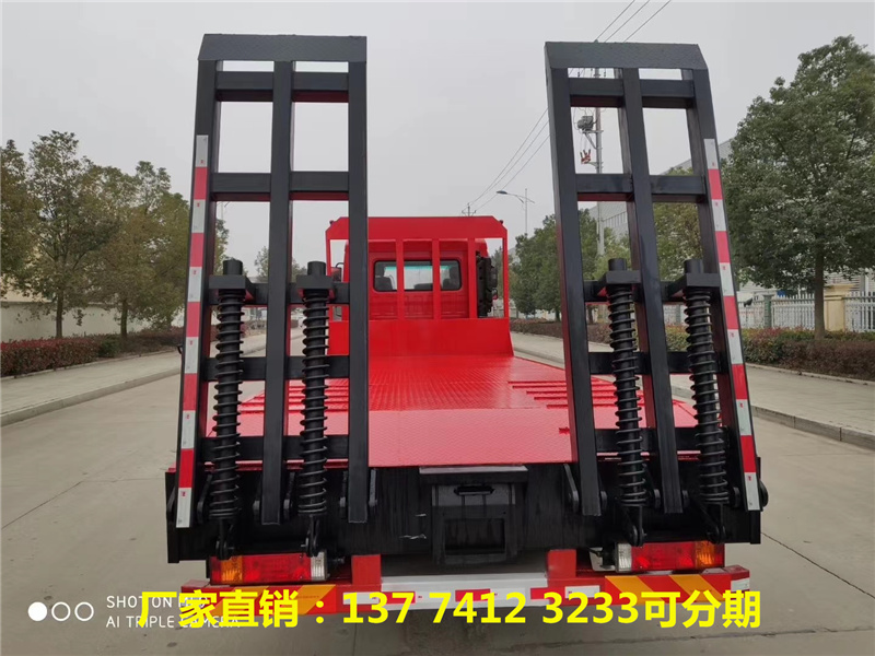 陕汽单桥平板运输车