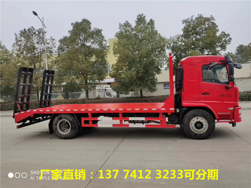 陕汽单桥平板运输车