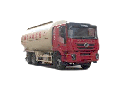 红岩28方低密度粉粒物料运输车