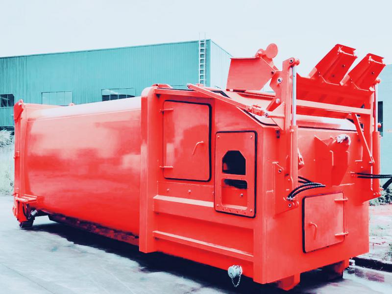 12方（翻桶式）智能移动式压缩垃圾箱