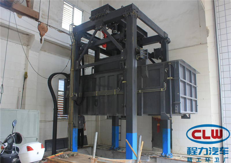 垂直压缩垃圾站（压缩垃圾箱）