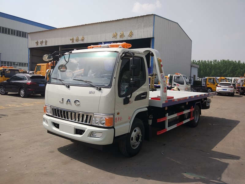 江淮黄牌一拖二清障车