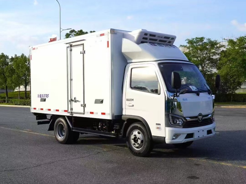 (3.8米）福田奥铃智蓝M卡纯电动冷藏车