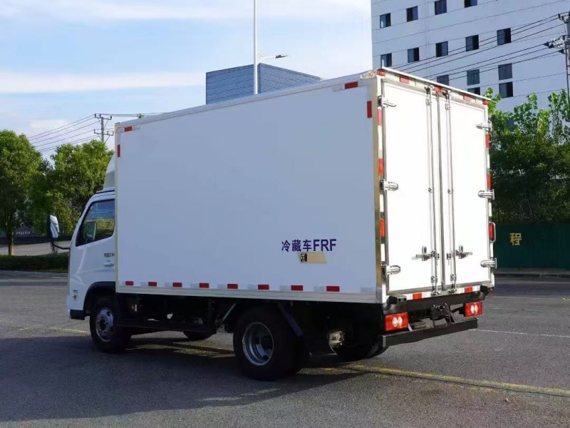 (3.8米）福田奥铃智蓝M卡纯电动冷藏车