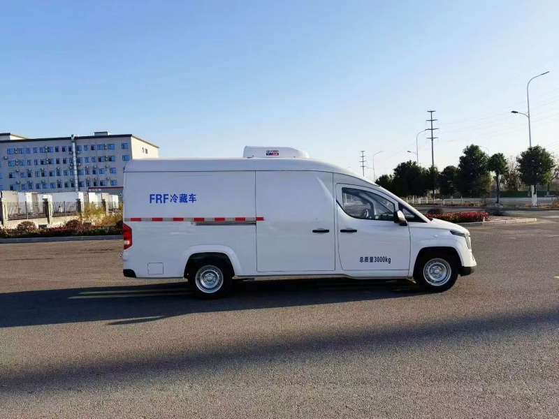 五菱菱势黄金仓纯电动面包冷藏车