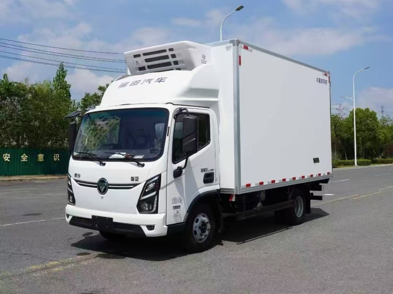(4.2米）福田奥铃智蓝纯电动冷藏车