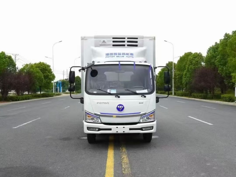（4.2米）福田欧马可智蓝混动冷藏车