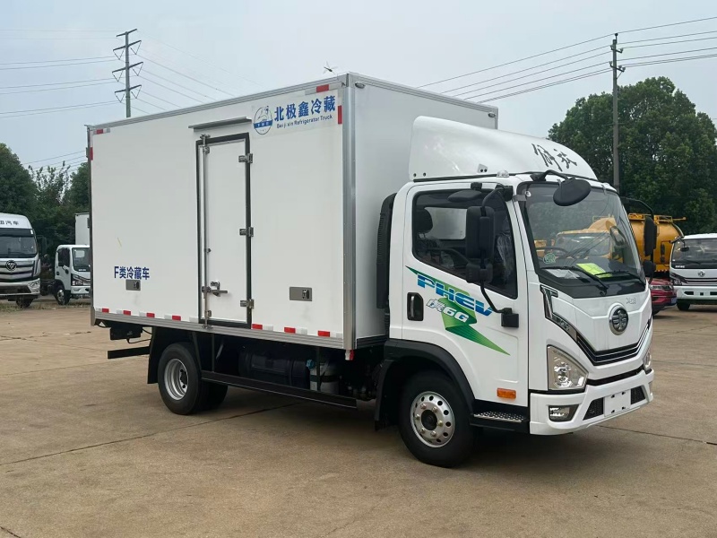 （4.2米）解放虎6G插电式混动冷藏车