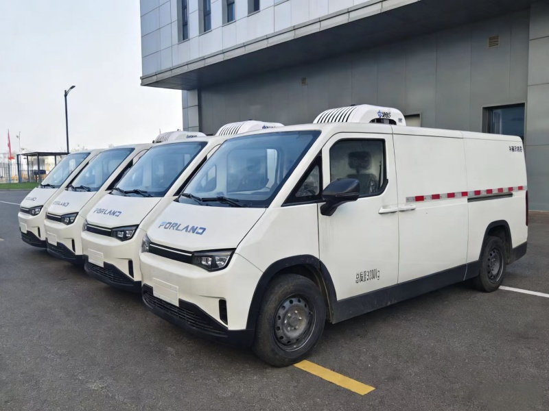 福田时代祥菱U8纯电动面包冷藏车