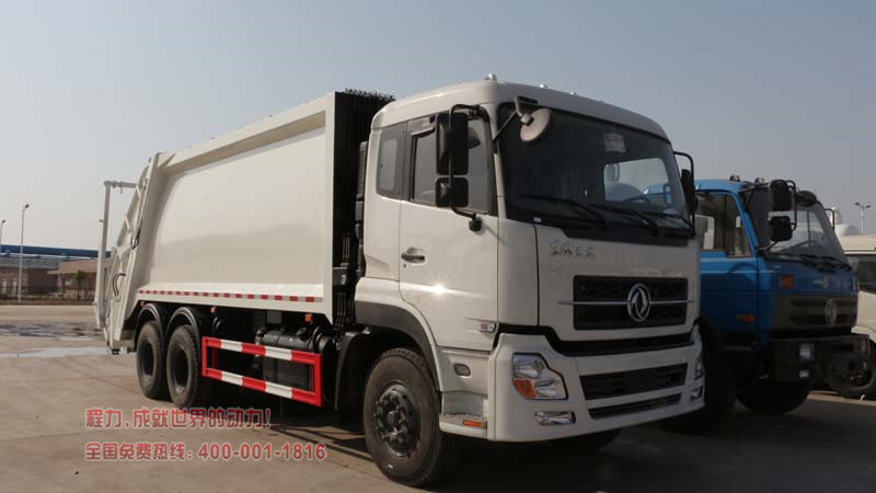 东风16-18方后双桥压缩式垃圾车