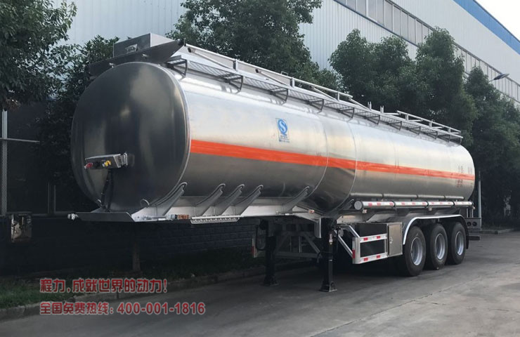 47.4立方铝合金运油半挂车