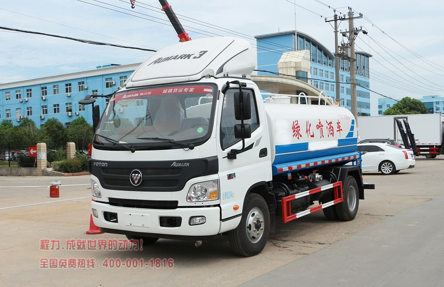 福田欧马可5吨洒水车