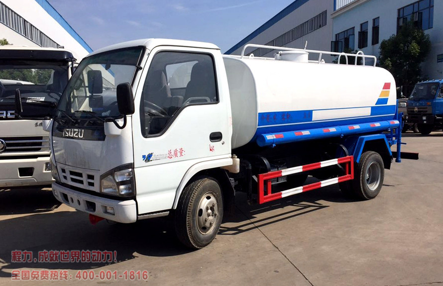 庆铃五十铃5吨洒水车