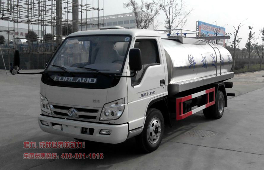 时代小型鲜奶运输车
