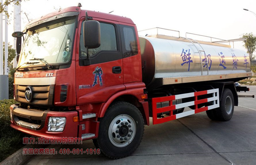 国五欧曼鲜奶运输车