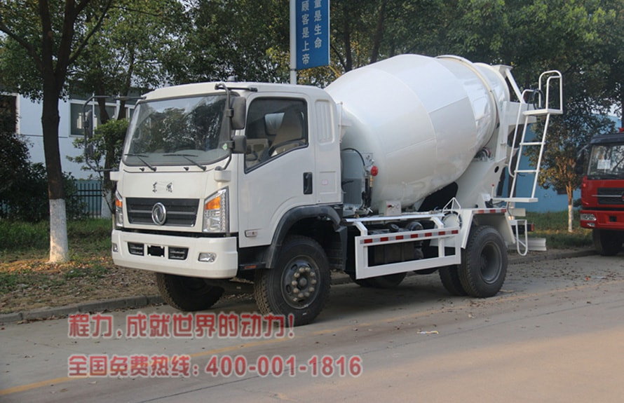 东风随专6立方搅拌车