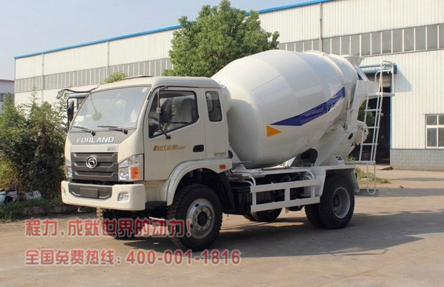 跃进4立方混凝土搅拌车