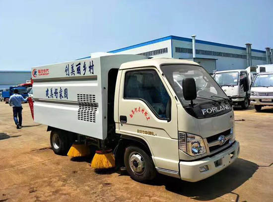 福田蓝牌扫路车