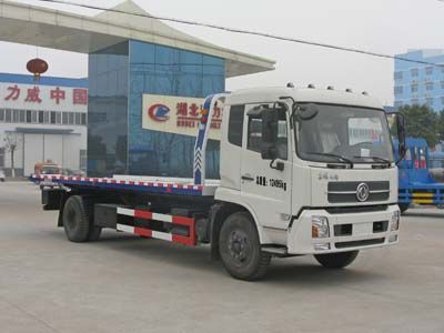 东风天锦一拖二清障车